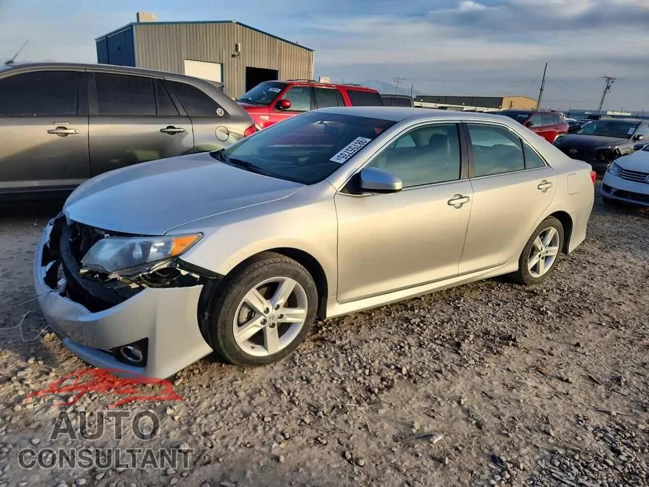 2014 TOYOTA CAMRY Damaged VIN 4T1BF1FK9EU404447 – front exterior 2014 TOYOTA CAMRY Damaged VIN 4T1BF1FK9EU404447 – front exterior