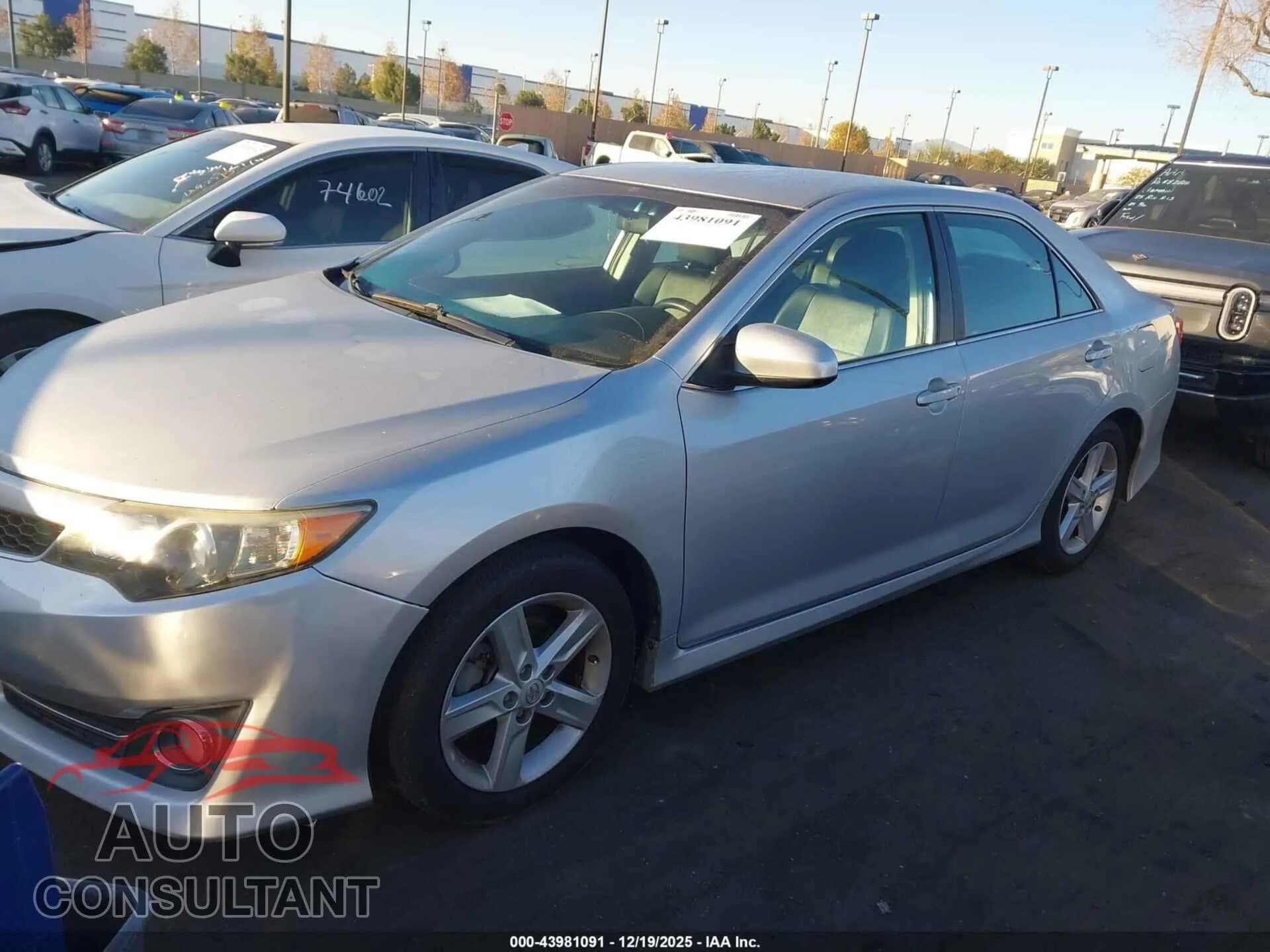 2014 TOYOTA CAMRY Damaged VIN 4T1BF1FK9EU763927 – photo 15 2014 TOYOTA CAMRY Damaged VIN 4T1BF1FK9EU763927 – photo 15