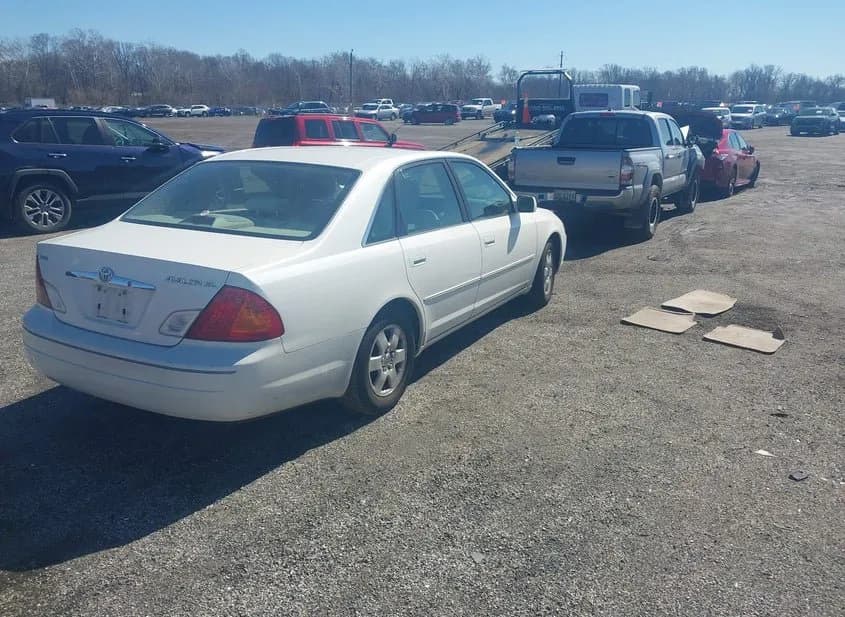 2000 TOYOTA Avalon Used VIN 4T1BF28B2YU002423 – odometer reading 2000 TOYOTA Avalon Used VIN 4T1BF28B2YU002423 – odometer reading