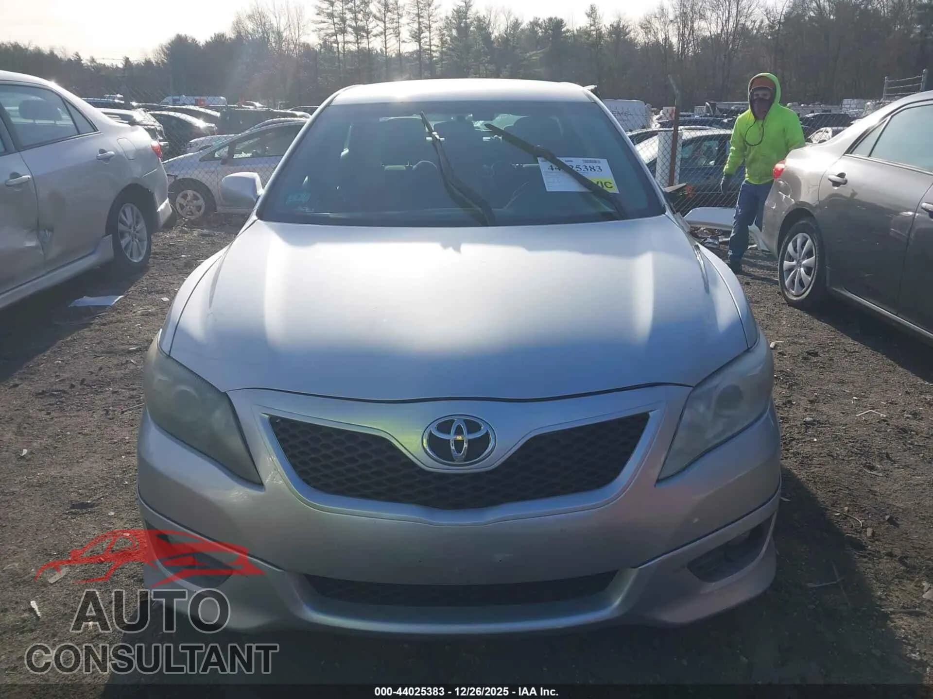 2010 TOYOTA CAMRY Damaged VIN 4T1BF3EK8AU009814 – photo 12 2010 TOYOTA CAMRY Damaged VIN 4T1BF3EK8AU009814 – photo 12