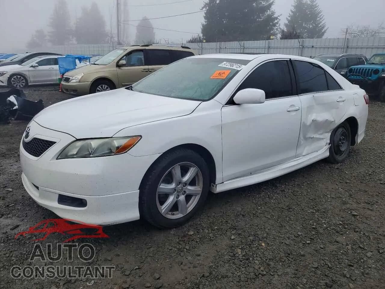 2009 TOYOTA CAMRY Damaged VIN 4T1BK46K69U585817 – front exterior 2009 TOYOTA CAMRY Damaged VIN 4T1BK46K69U585817 – front exterior