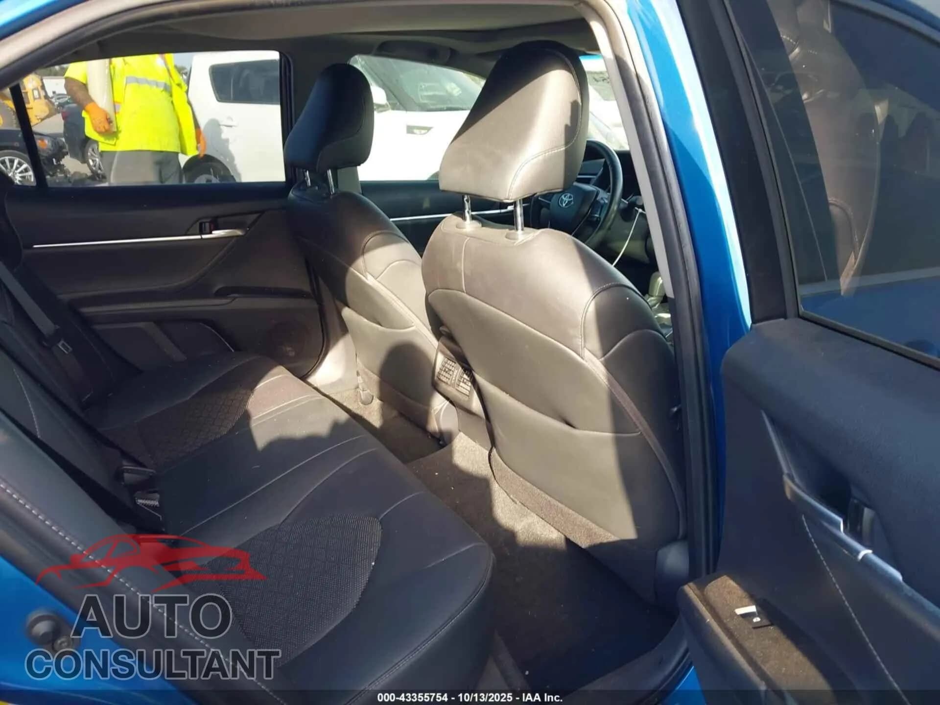 2018 TOYOTA CAMRY Damaged VIN 4T1BZ1HK6JU019569 – undercarriage 2018 TOYOTA CAMRY Damaged VIN 4T1BZ1HK6JU019569 – undercarriage