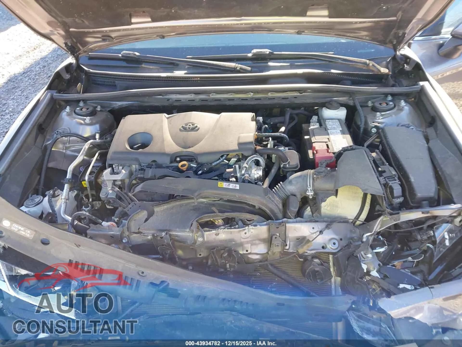 2022 TOYOTA CAMRY Damaged VIN 4T1C11AK2NU674453 – odometer reading 2022 TOYOTA CAMRY Damaged VIN 4T1C11AK2NU674453 – odometer reading