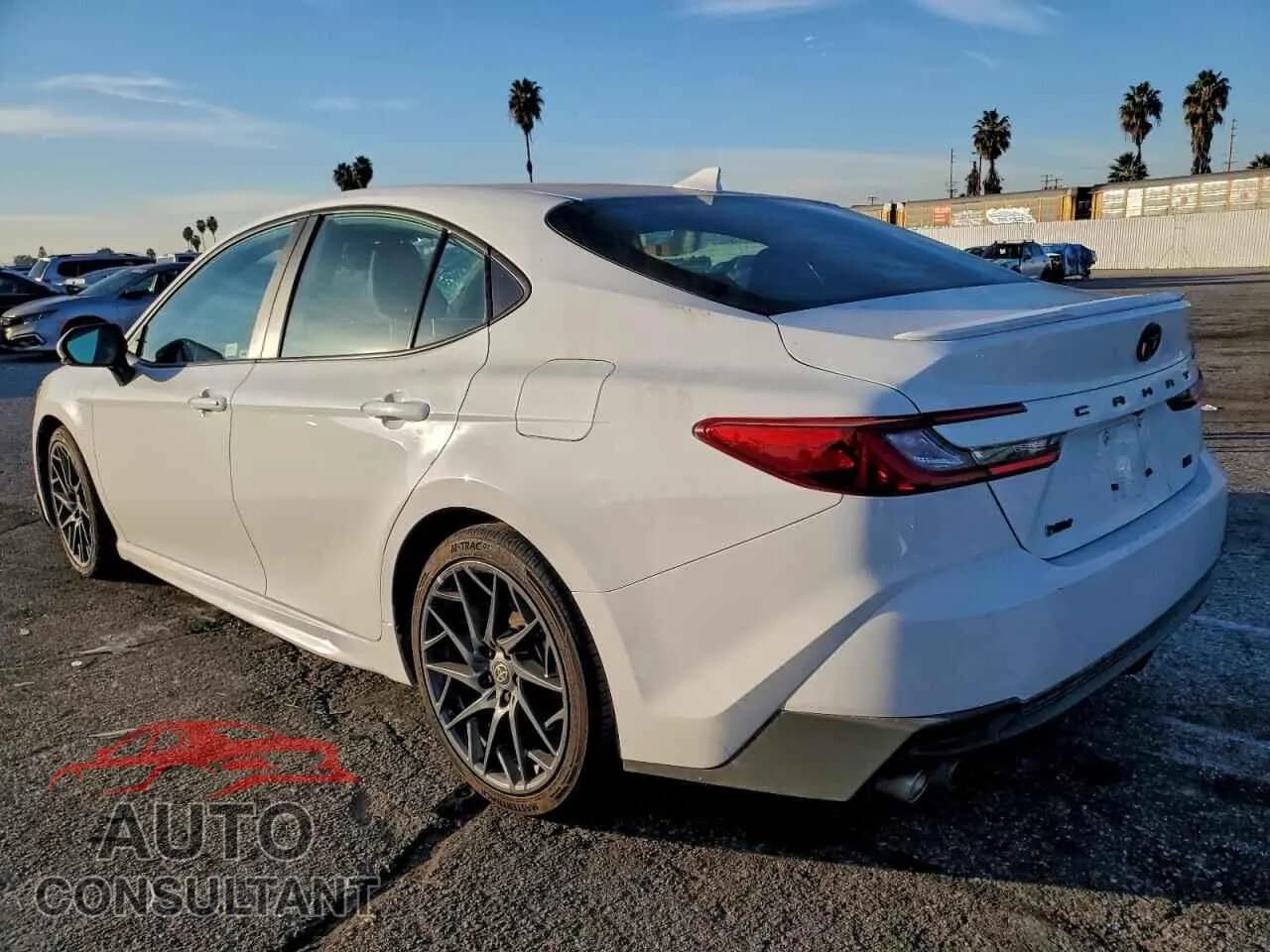 2025 TOYOTA CAMRY Damaged VIN 4T1DAACK0SU080599 – rear exterior 2025 TOYOTA CAMRY Damaged VIN 4T1DAACK0SU080599 – rear exterior