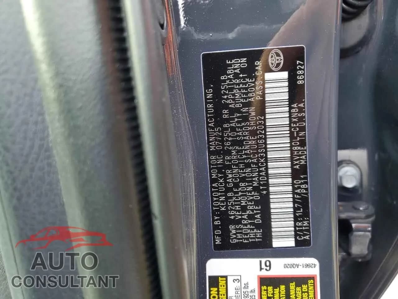 2025 TOYOTA CAMRY Damaged VIN 4T1DAACK3SU632032 – photo 12 2025 TOYOTA CAMRY Damaged VIN 4T1DAACK3SU632032 – photo 12