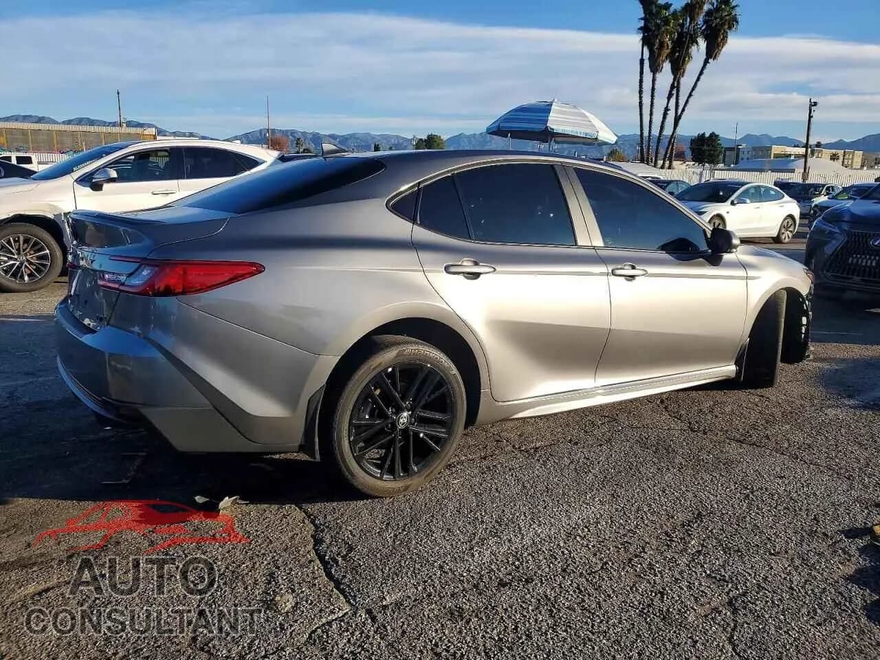 2025 TOYOTA CAMRY Damaged VIN 4T1DAACK6SU587040 – side profile 2025 TOYOTA CAMRY Damaged VIN 4T1DAACK6SU587040 – side profile