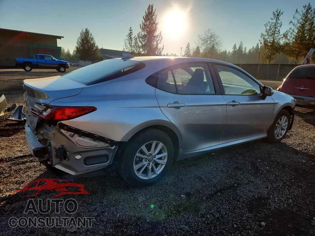 2025 TOYOTA CAMRY Damaged VIN 4T1DBADK4SU505804 – side profile 2025 TOYOTA CAMRY Damaged VIN 4T1DBADK4SU505804 – side profile