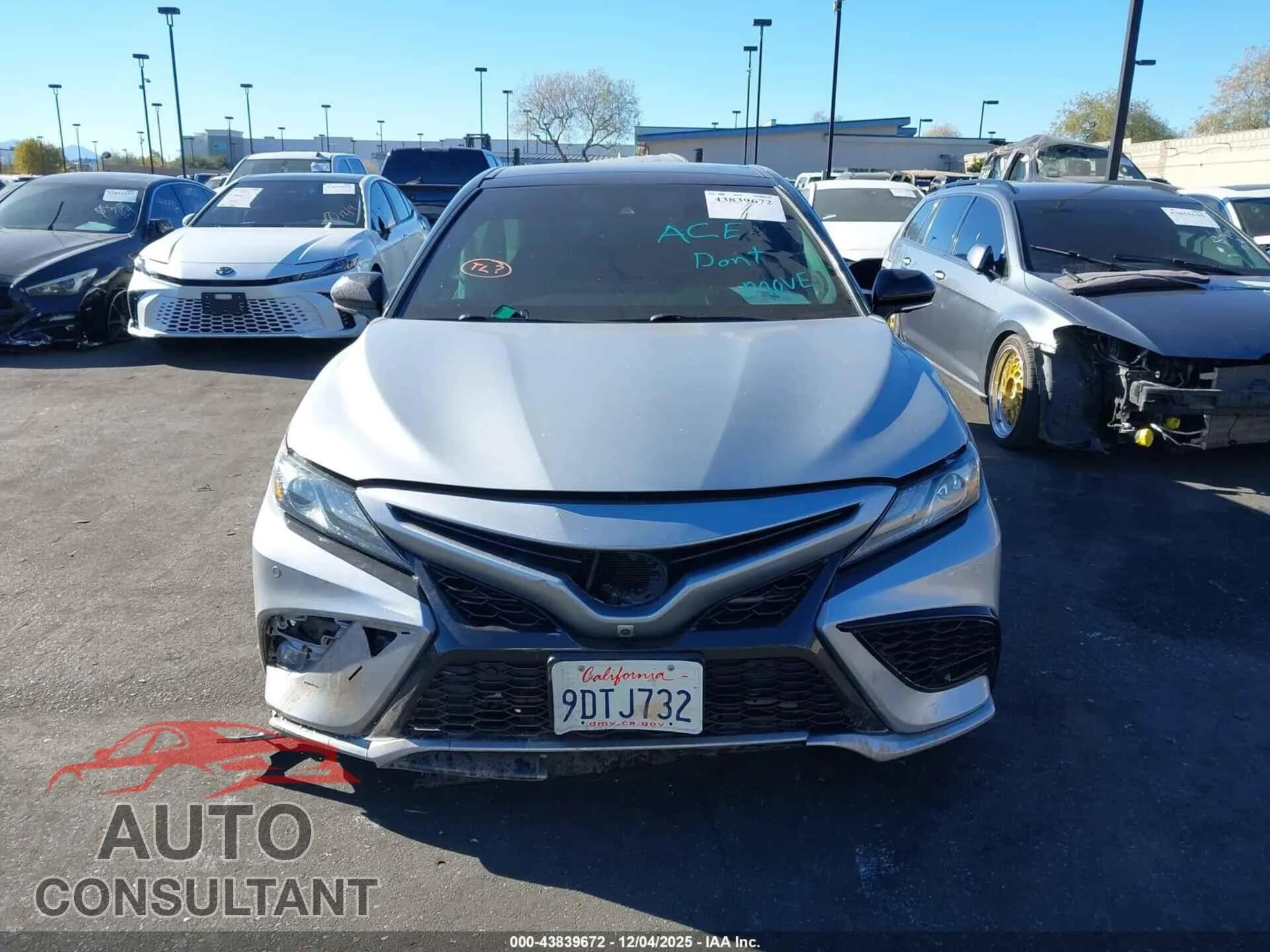 2022 TOYOTA CAMRY Damaged VIN 4T1KZ1AKXNU068144 – photo 13 2022 TOYOTA CAMRY Damaged VIN 4T1KZ1AKXNU068144 – photo 13