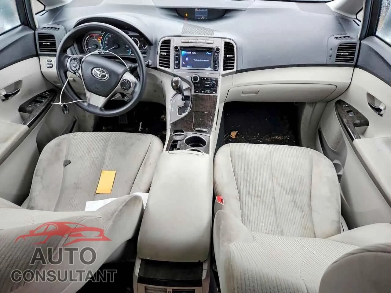 2014 TOYOTA VENZA Damaged VIN 4T3ZA3BB8EU083605 – undercarriage 2014 TOYOTA VENZA Damaged VIN 4T3ZA3BB8EU083605 – undercarriage