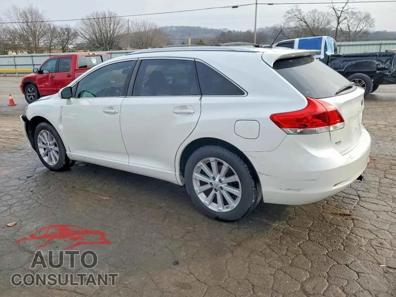 2010 TOYOTA VENZA Damaged VIN 4T3ZA3BBXAU028311 – rear exterior 2010 TOYOTA VENZA Damaged VIN 4T3ZA3BBXAU028311 – rear exterior