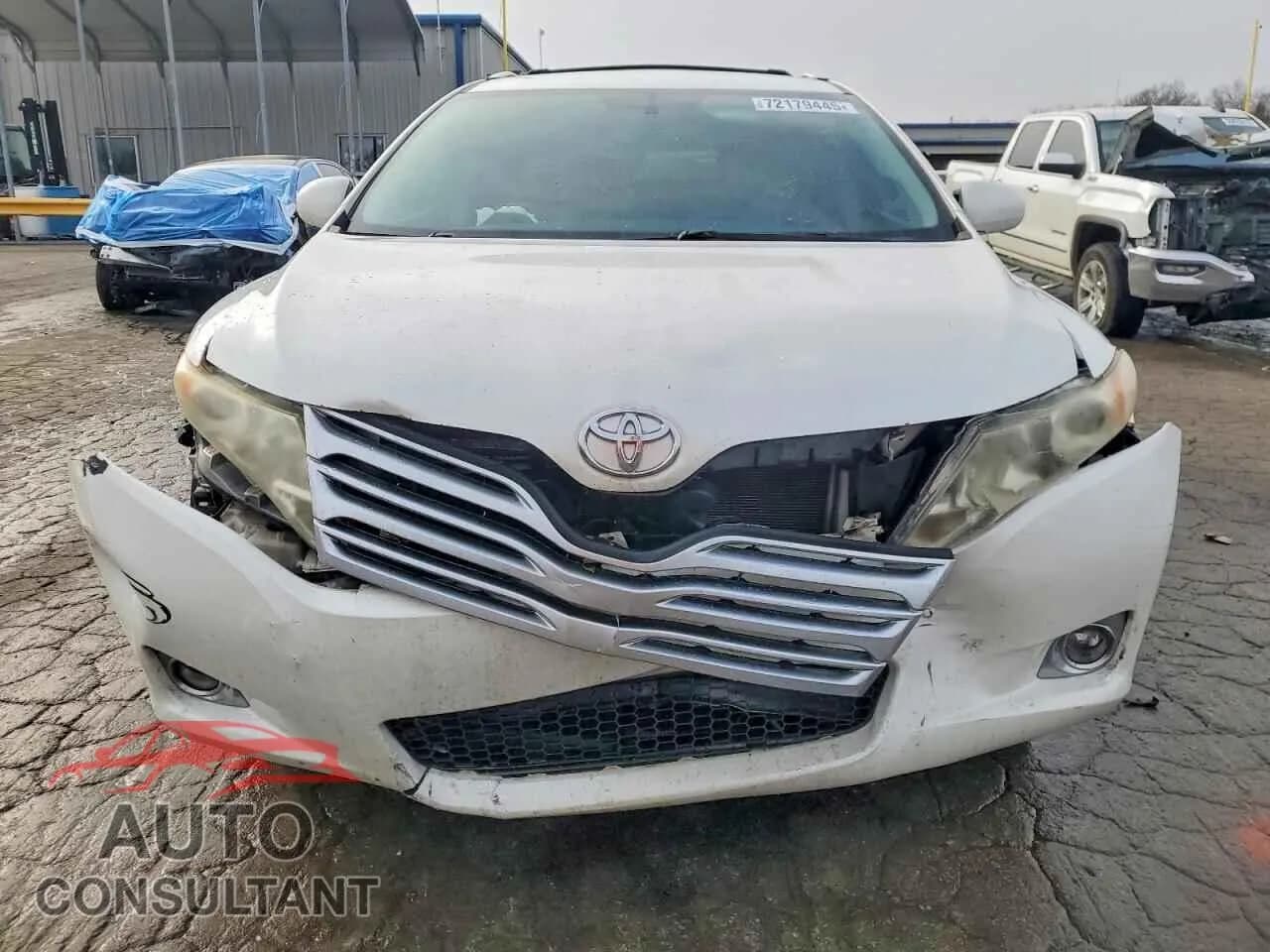 2010 TOYOTA VENZA Damaged VIN 4T3ZA3BBXAU028311 – interior seats 2010 TOYOTA VENZA Damaged VIN 4T3ZA3BBXAU028311 – interior seats