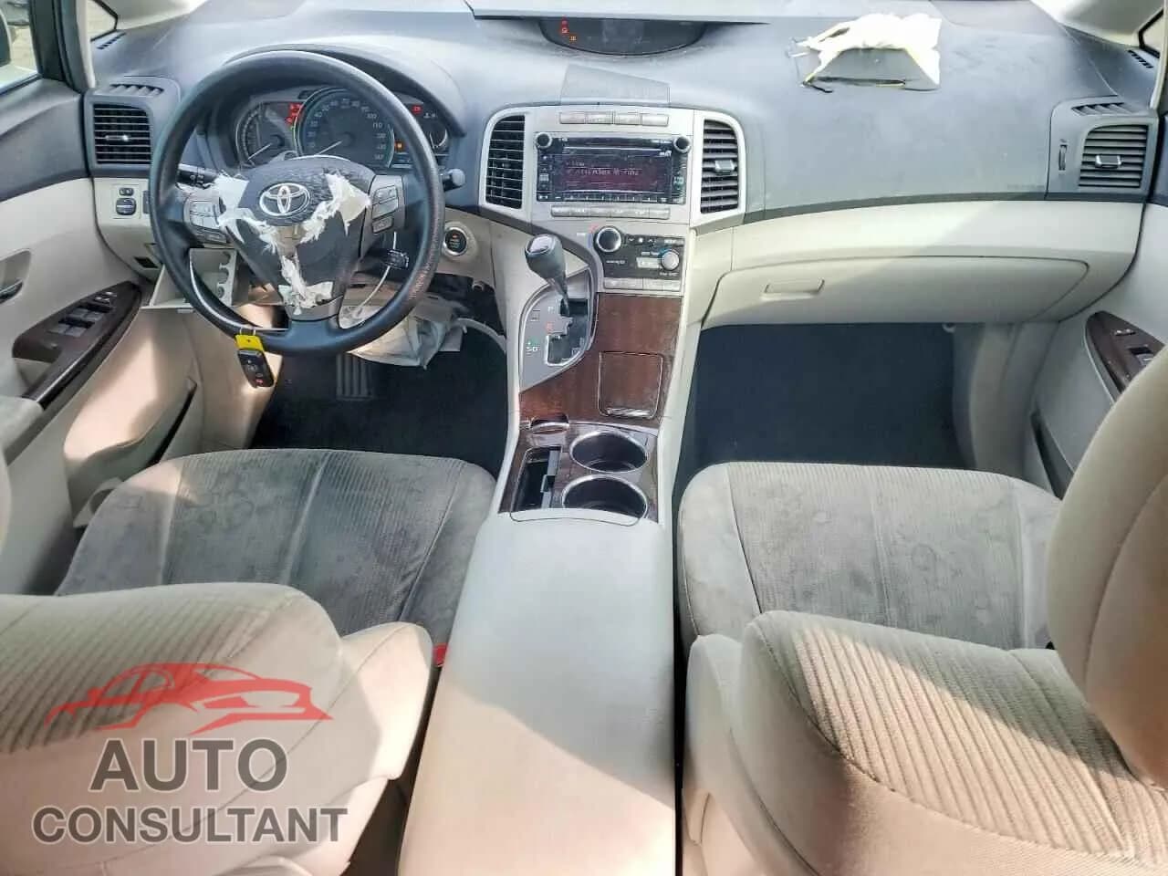 2010 TOYOTA VENZA Damaged VIN 4T3ZA3BBXAU028311 – undercarriage 2010 TOYOTA VENZA Damaged VIN 4T3ZA3BBXAU028311 – undercarriage