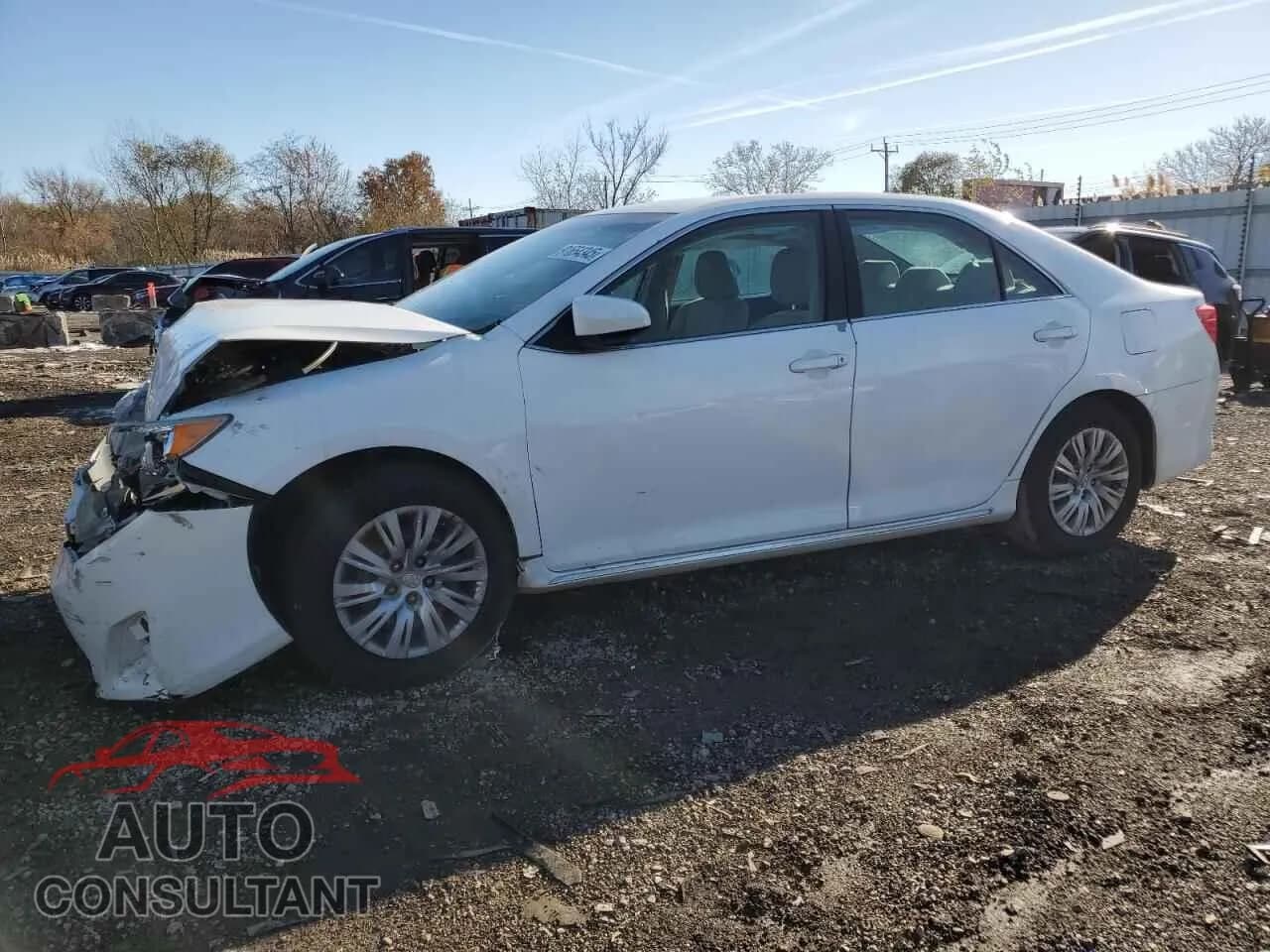 2014 TOYOTA CAMRY Damaged VIN 4T4BF1FK2ER391191 – front exterior 2014 TOYOTA CAMRY Damaged VIN 4T4BF1FK2ER391191 – front exterior
