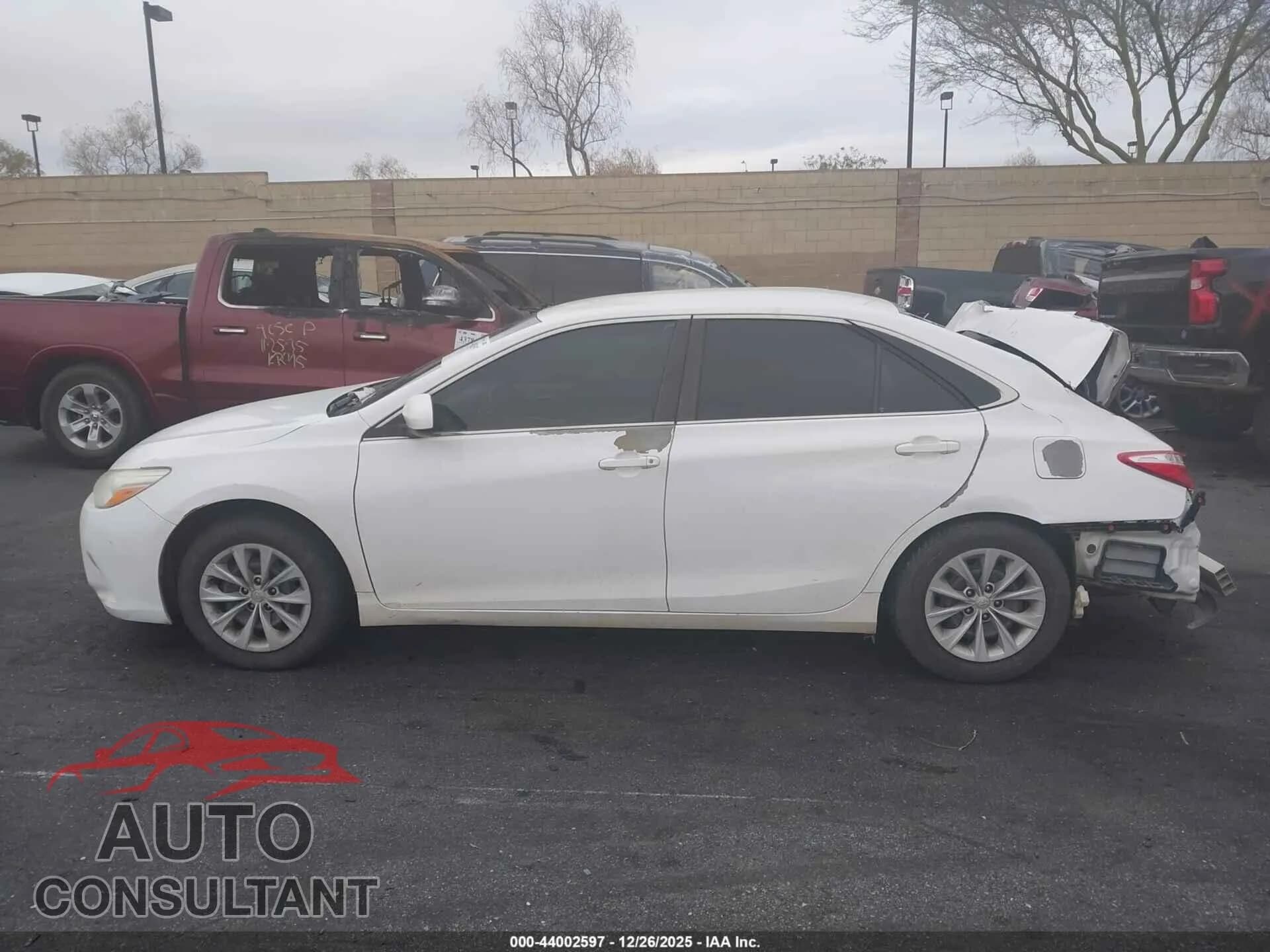 2015 TOYOTA CAMRY Damaged VIN 4T4BF1FK3FR504700 – photo 15 2015 TOYOTA CAMRY Damaged VIN 4T4BF1FK3FR504700 – photo 15