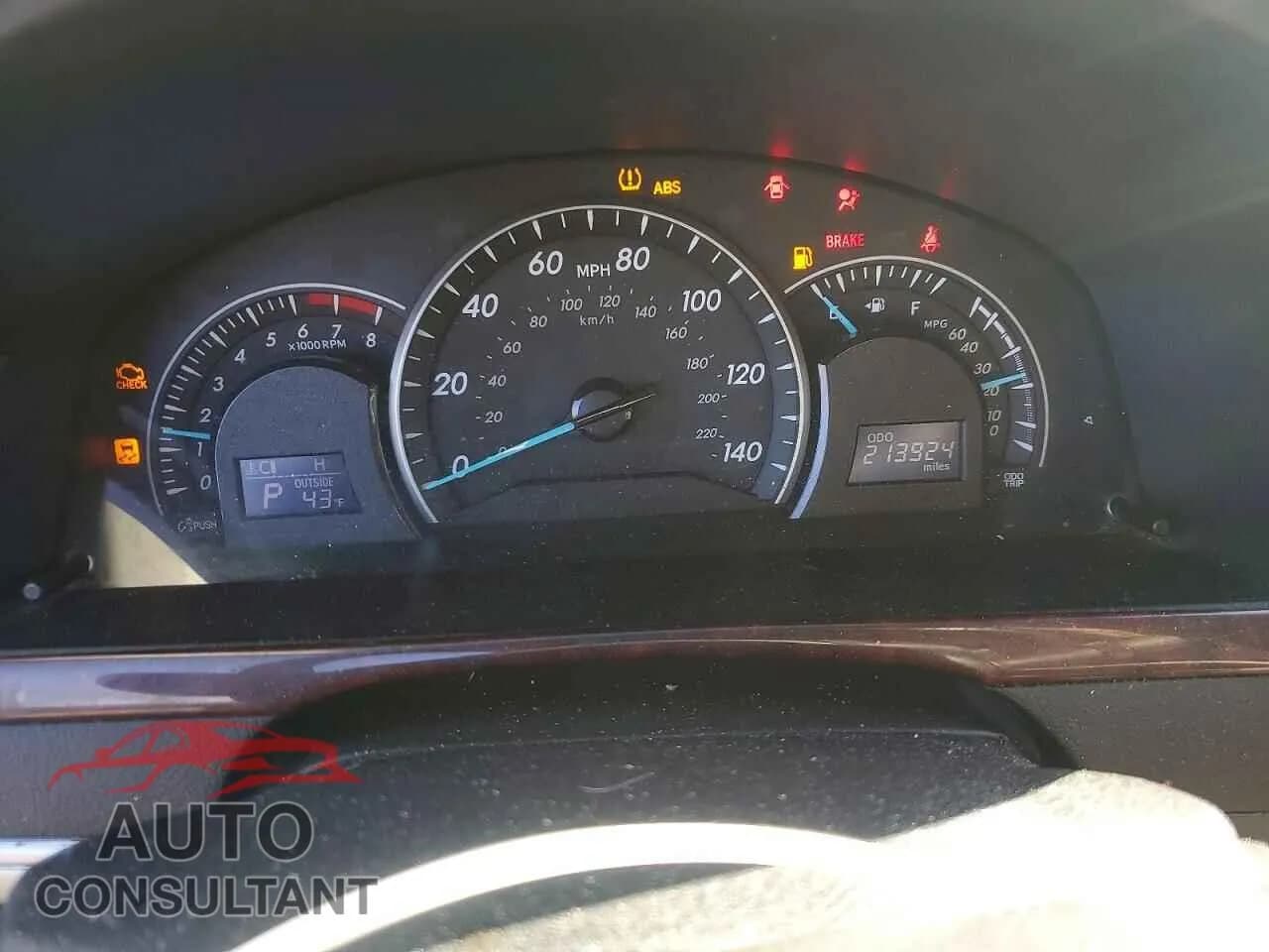 2012 TOYOTA CAMRY Used VIN 4T4BF1FK6CR160999 – trunk area 2012 TOYOTA CAMRY Used VIN 4T4BF1FK6CR160999 – trunk area