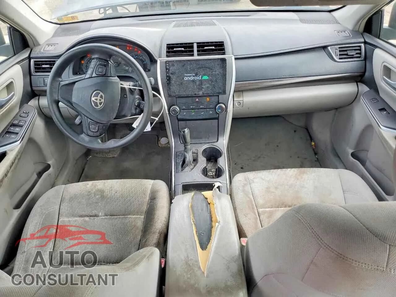 2015 TOYOTA CAMRY Damaged VIN 4T4BF1FK9FR491287 – undercarriage 2015 TOYOTA CAMRY Damaged VIN 4T4BF1FK9FR491287 – undercarriage