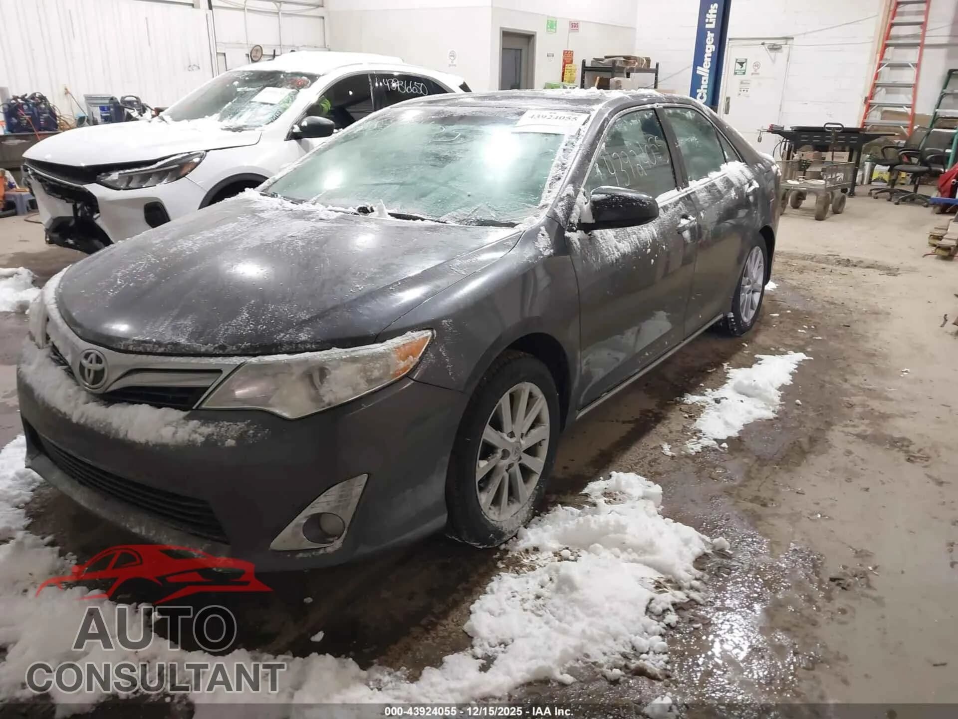 2012 TOYOTA CAMRY Damaged VIN 4T4BF1FKXCR223540 – rear exterior 2012 TOYOTA CAMRY Damaged VIN 4T4BF1FKXCR223540 – rear exterior