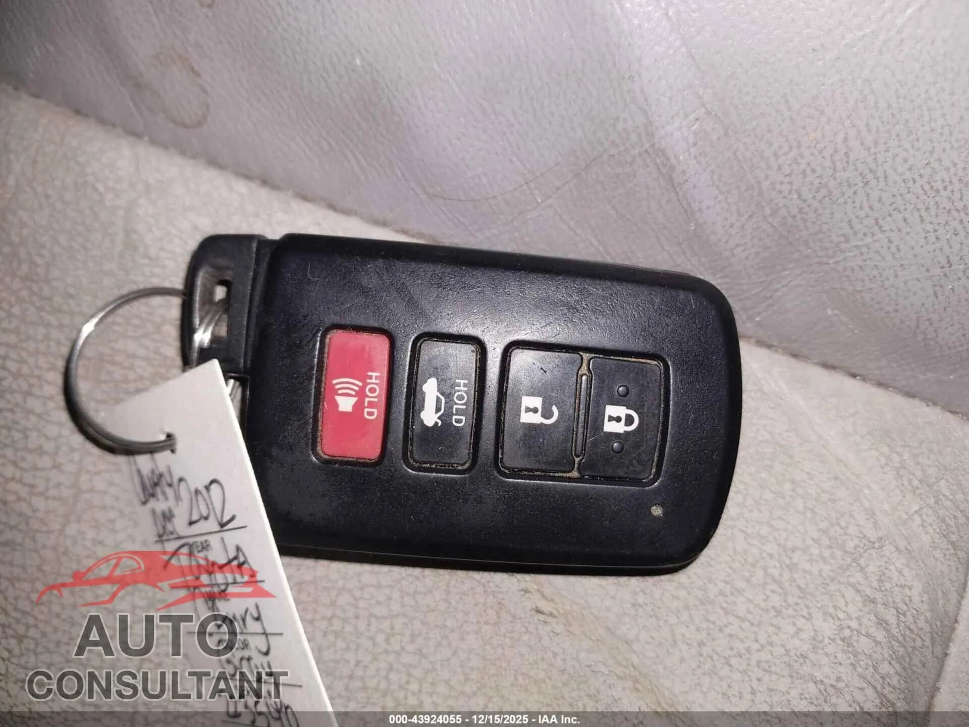 2012 TOYOTA CAMRY Damaged VIN 4T4BF1FKXCR223540 – photo 11 2012 TOYOTA CAMRY Damaged VIN 4T4BF1FKXCR223540 – photo 11