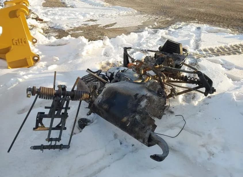 2018 ARCTIC CAT Arctic Cat Used VIN 4UF18SNW0JT111307 – undercarriage 2018 ARCTIC CAT Arctic Cat Used VIN 4UF18SNW0JT111307 – undercarriage