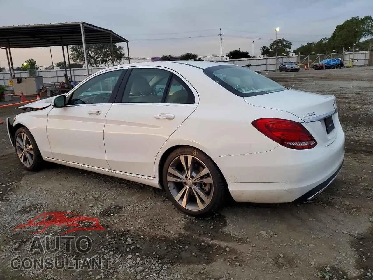 2015 MERCEDES-BENZ C-CLASS Damaged VIN 55SWF4JB3FU057639 – rear exterior 2015 MERCEDES-BENZ C-CLASS Damaged VIN 55SWF4JB3FU057639 – rear exterior