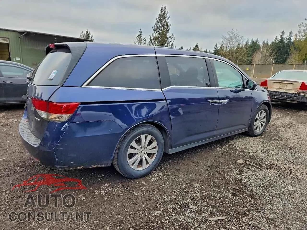 2016 HONDA ODYSSEY Damaged VIN 5FNRL5H31GB103188 – side profile 2016 HONDA ODYSSEY Damaged VIN 5FNRL5H31GB103188 – side profile