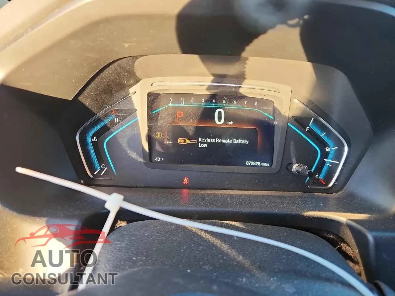 2019 HONDA All Models Damaged VIN 5FNRL6H7XKB007934 – trunk area 2019 HONDA All Models Damaged VIN 5FNRL6H7XKB007934 – trunk area