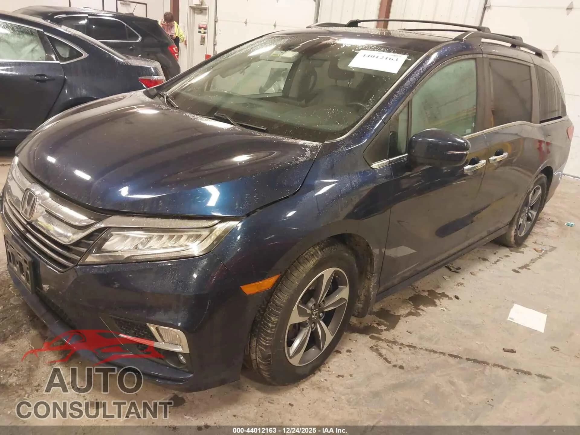 2019 HONDA ODYSSEY Damaged VIN 5FNRL6H82KB027149 – rear exterior 2019 HONDA ODYSSEY Damaged VIN 5FNRL6H82KB027149 – rear exterior