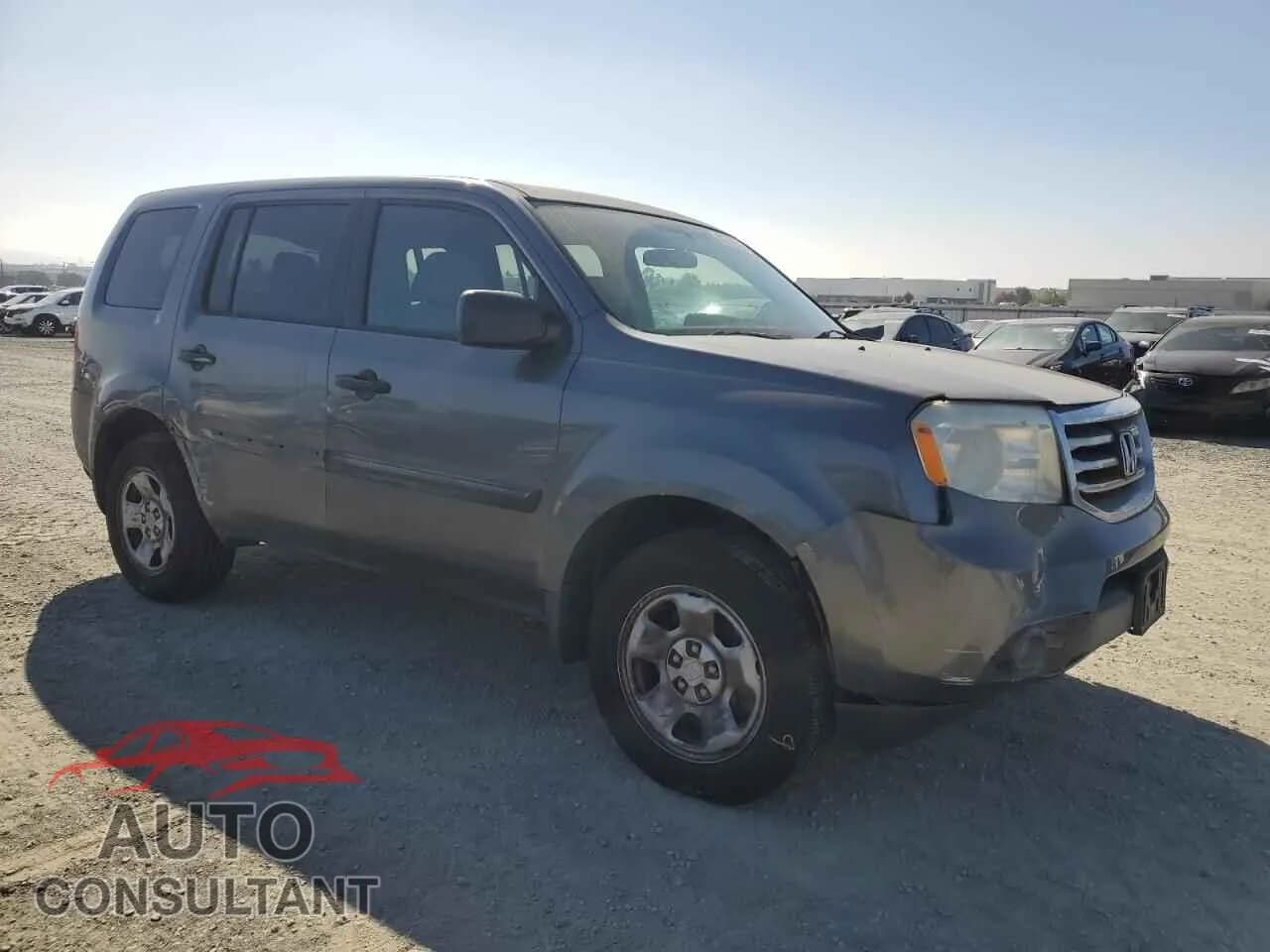 2013 HONDA PILOT Damaged VIN 5FNYF3H29DB026158 – dashboard 2013 HONDA PILOT Damaged VIN 5FNYF3H29DB026158 – dashboard