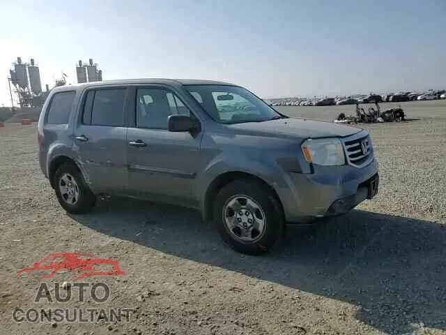 2013 HONDA PILOT Damaged VIN 5FNYF3H29DB026158 – photo 14 2013 HONDA PILOT Damaged VIN 5FNYF3H29DB026158 – photo 14
