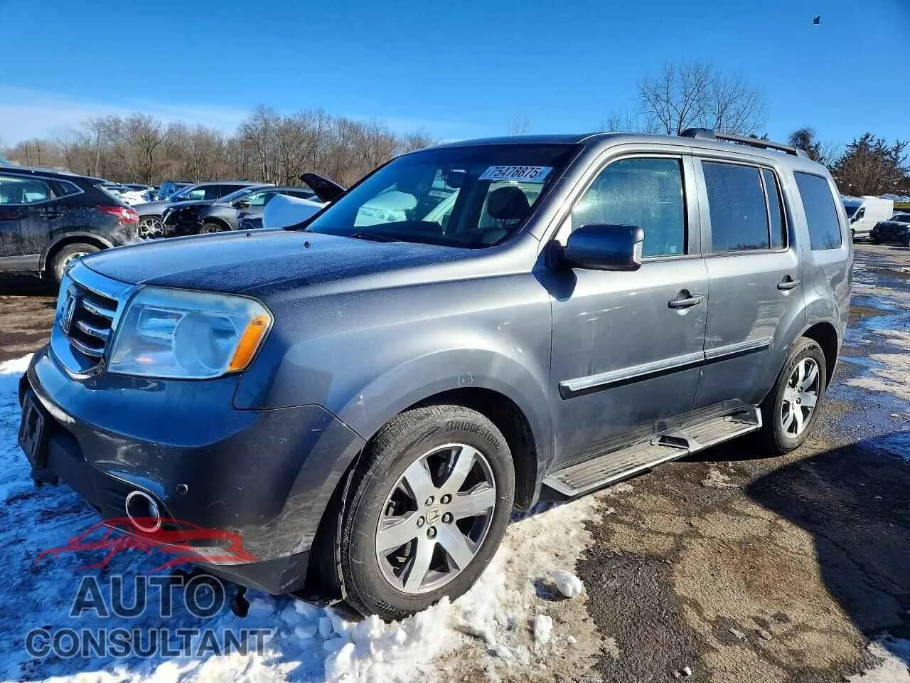 2012 HONDA PILOT Damaged VIN 5FNYF4H93CB010944 – front exterior 2012 HONDA PILOT Damaged VIN 5FNYF4H93CB010944 – front exterior