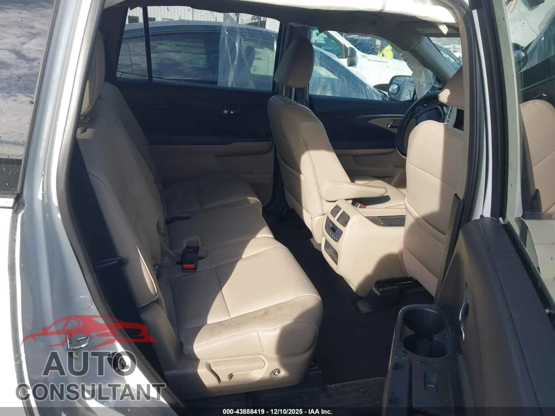 2018 HONDA PILOT Damaged VIN 5FNYF5H59JB002136 – undercarriage 2018 HONDA PILOT Damaged VIN 5FNYF5H59JB002136 – undercarriage