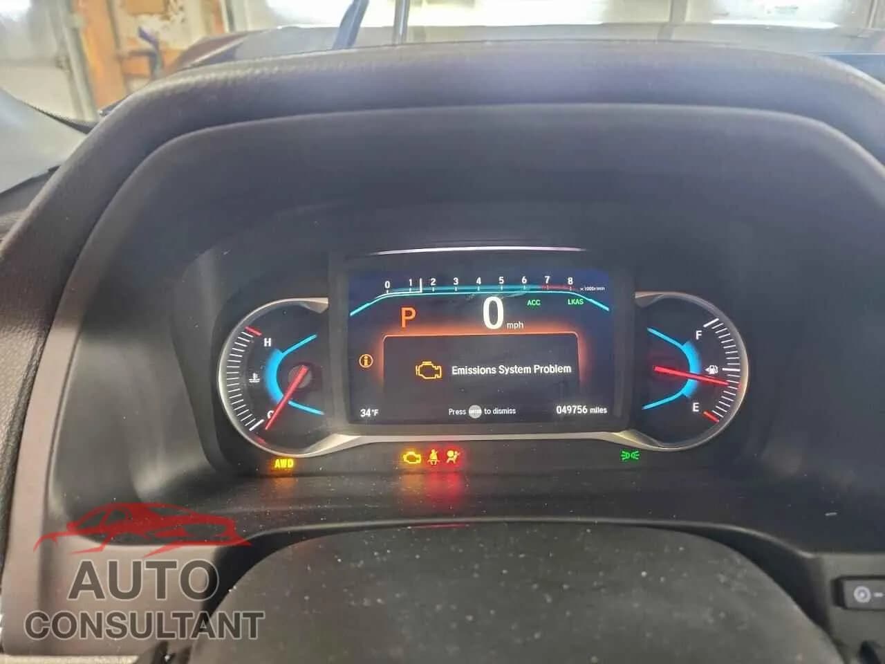 2021 HONDA PILOT Damaged VIN 5FNYF6H08MB003339 – trunk area 2021 HONDA PILOT Damaged VIN 5FNYF6H08MB003339 – trunk area