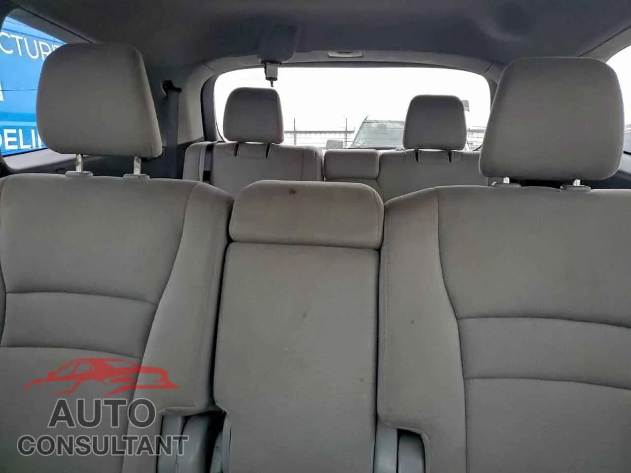 2017 HONDA PILOT Damaged VIN 5FNYF6H16HB049587 – odometer reading 2017 HONDA PILOT Damaged VIN 5FNYF6H16HB049587 – odometer reading