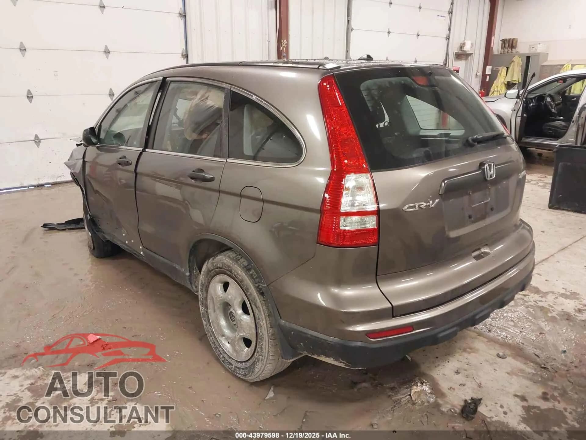 2010 HONDA CR-V Damaged VIN 5J6RE4H33AL055325 – side profile 2010 HONDA CR-V Damaged VIN 5J6RE4H33AL055325 – side profile
