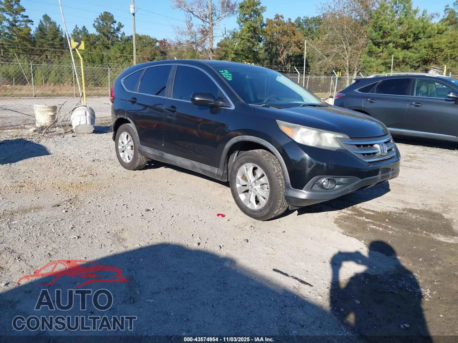 2012 HONDA CR-V Damaged VIN 5J6RM3H52CL047105 – front exterior 2012 HONDA CR-V Damaged VIN 5J6RM3H52CL047105 – front exterior