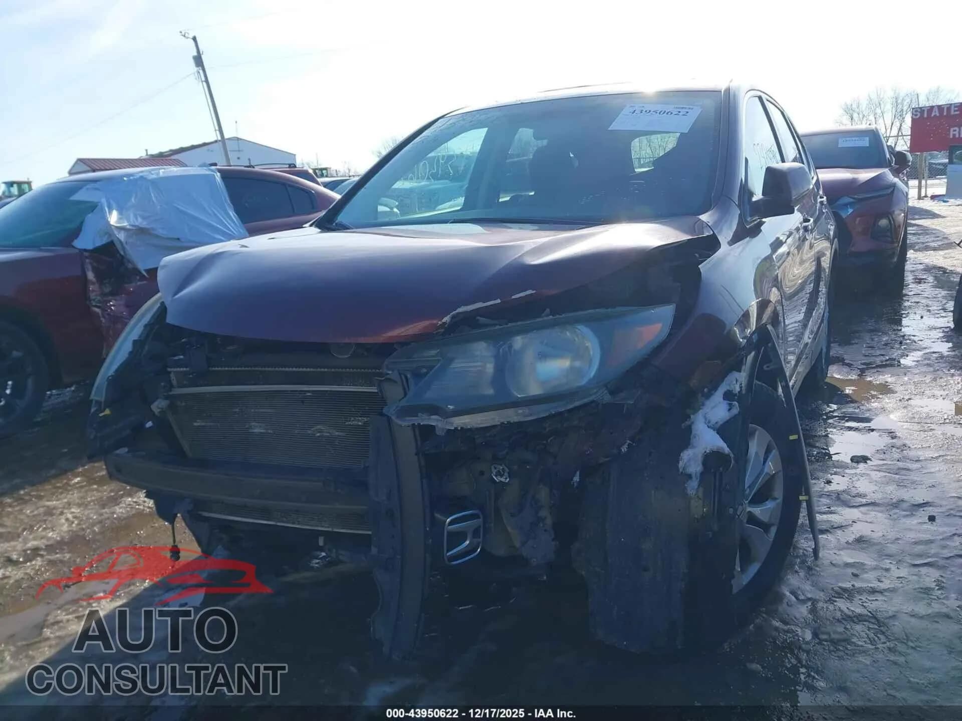 2013 HONDA CR-V Damaged VIN 5J6RM4H53DL050683 – engine bay 2013 HONDA CR-V Damaged VIN 5J6RM4H53DL050683 – engine bay