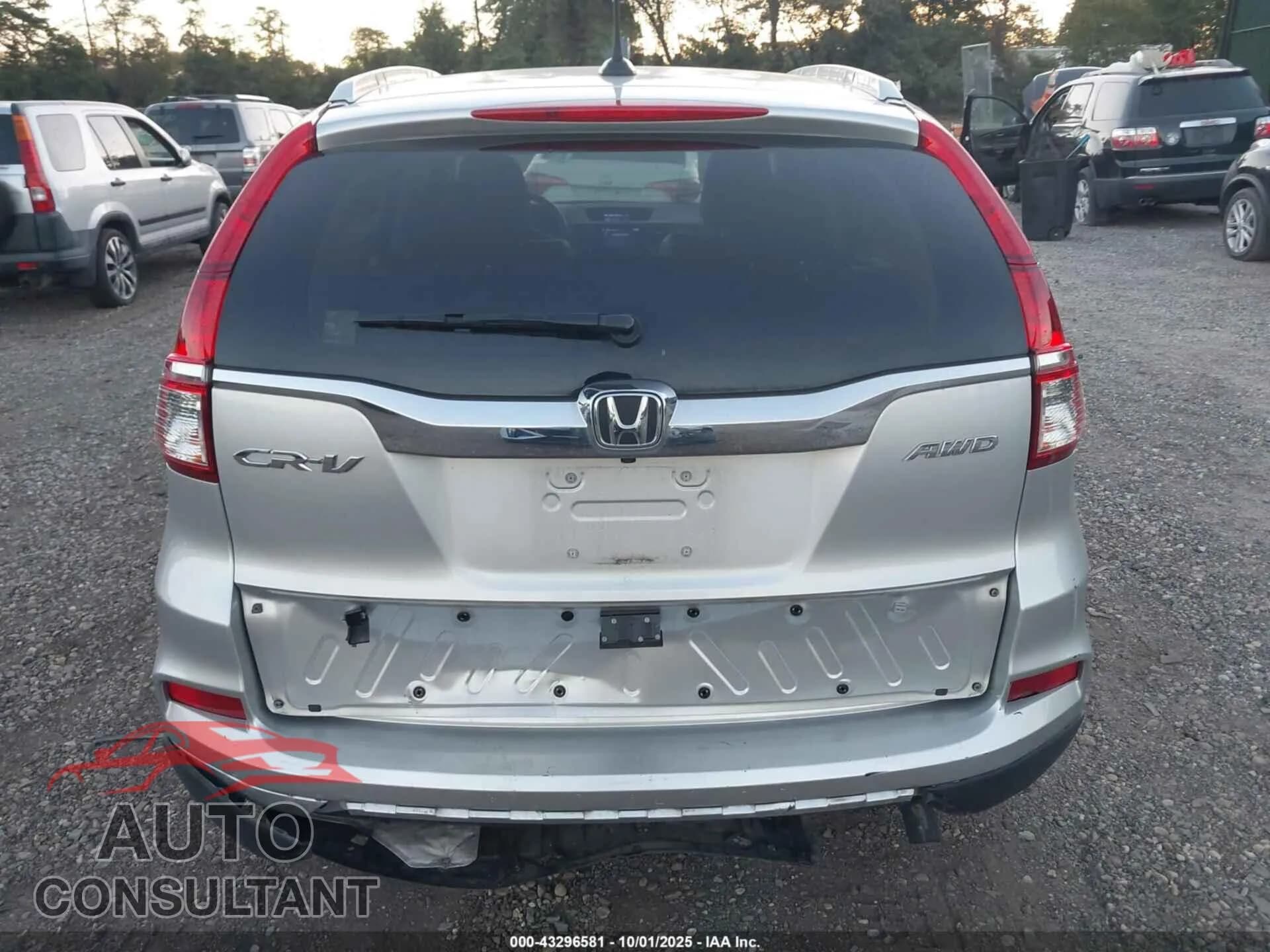 2015 HONDA CR-V Damaged VIN 5J6RM4H95FL109626 – photo 16 2015 HONDA CR-V Damaged VIN 5J6RM4H95FL109626 – photo 16