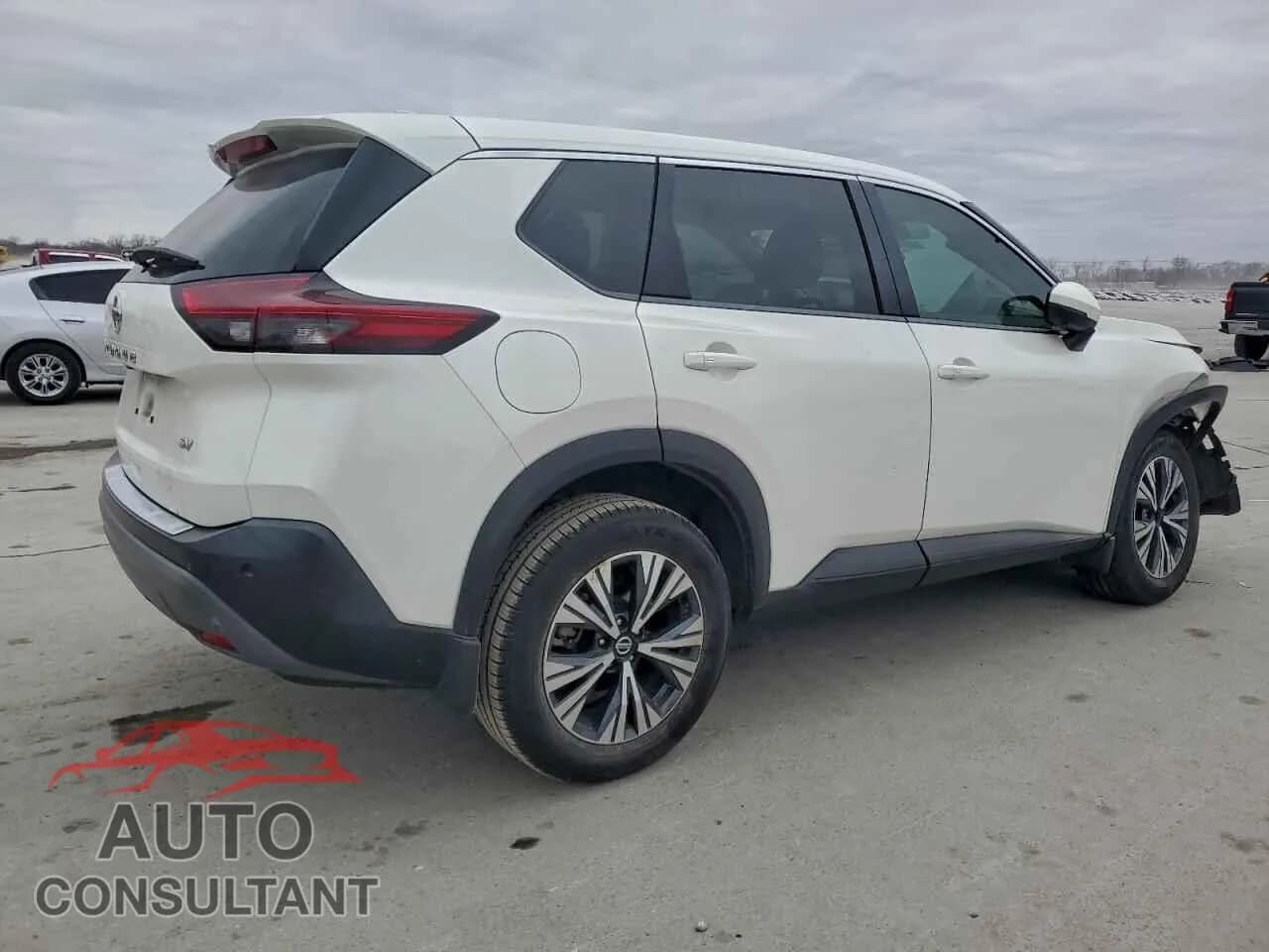 2021 NISSAN ROGUE Damaged VIN 5N1AT3BA1MC739025 – side profile 2021 NISSAN ROGUE Damaged VIN 5N1AT3BA1MC739025 – side profile