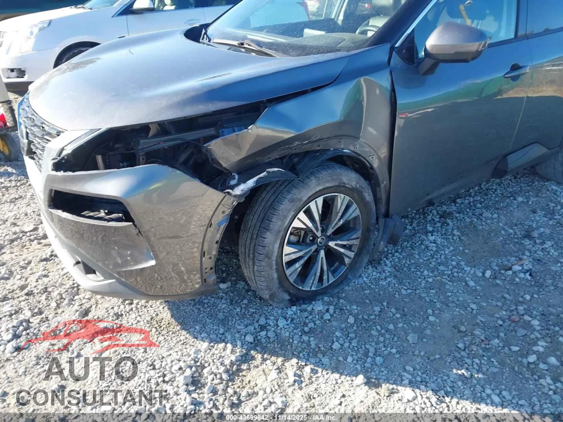 2021 NISSAN ROGUE Damaged VIN 5N1AT3BA5MC822912 – engine bay 2021 NISSAN ROGUE Damaged VIN 5N1AT3BA5MC822912 – engine bay