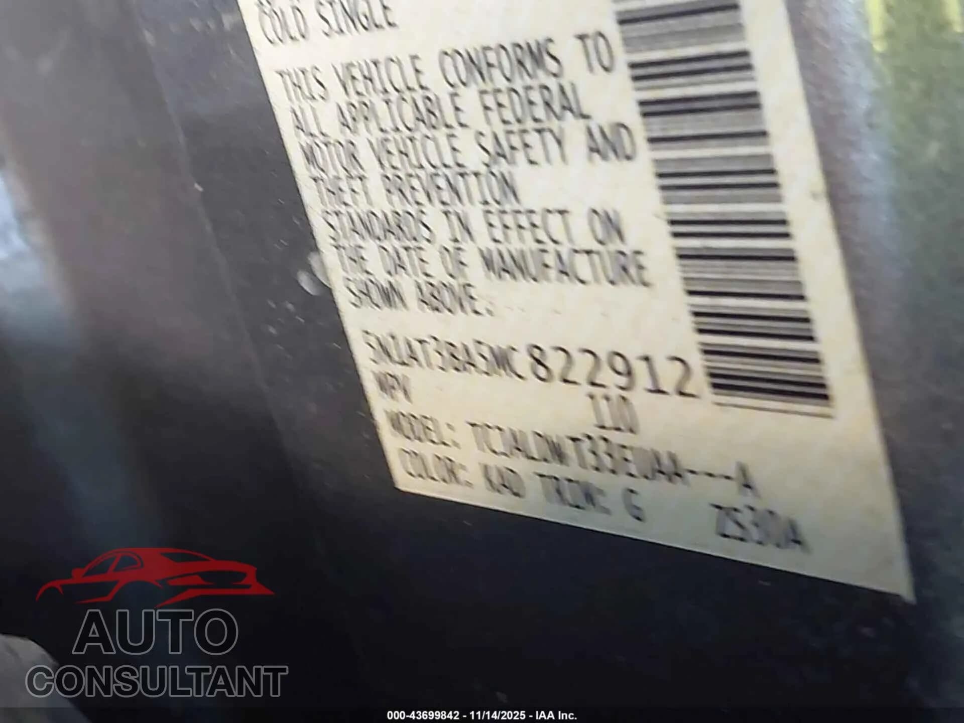 2021 NISSAN ROGUE Damaged VIN 5N1AT3BA5MC822912 – trunk area 2021 NISSAN ROGUE Damaged VIN 5N1AT3BA5MC822912 – trunk area