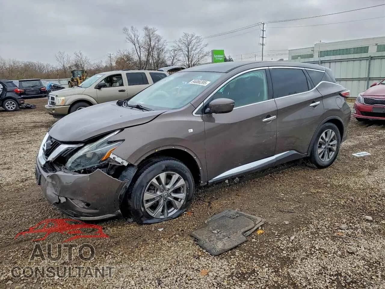 2018 NISSAN MURANO Damaged VIN 5N1AZ2MG7JN179537 – front exterior 2018 NISSAN MURANO Damaged VIN 5N1AZ2MG7JN179537 – front exterior
