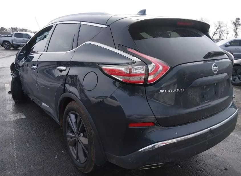 2018 NISSAN Murano Used VIN 5N1AZ2MH2JN105130 – rear exterior 2018 NISSAN Murano Used VIN 5N1AZ2MH2JN105130 – rear exterior
