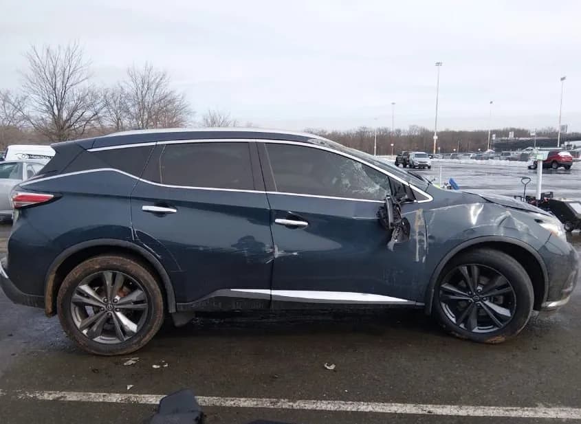 2018 NISSAN Murano Used VIN 5N1AZ2MH2JN105130 – undercarriage 2018 NISSAN Murano Used VIN 5N1AZ2MH2JN105130 – undercarriage
