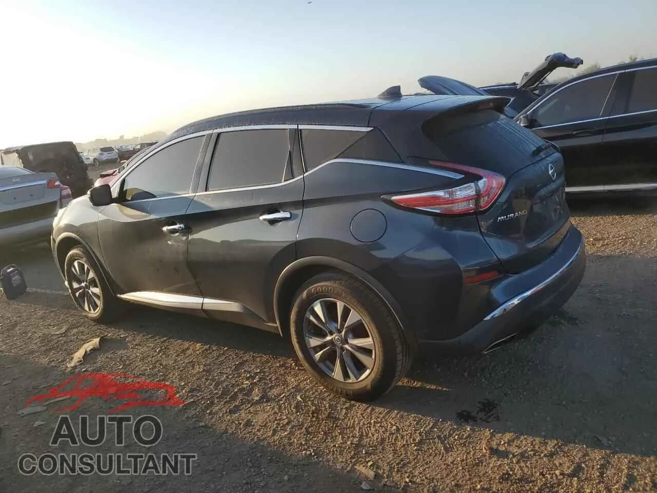 2018 NISSAN MURANO Damaged VIN 5N1AZ2MH8JN120375 – rear exterior 2018 NISSAN MURANO Damaged VIN 5N1AZ2MH8JN120375 – rear exterior