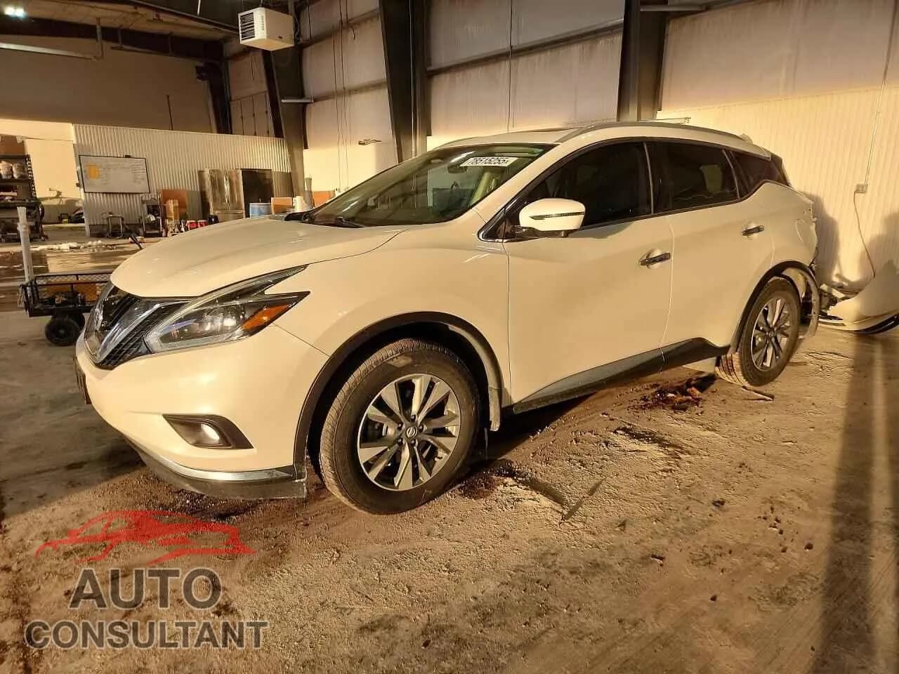 2018 NISSAN MURANO Used VIN 5N1AZ2MH9JN193271 – front exterior 2018 NISSAN MURANO Used VIN 5N1AZ2MH9JN193271 – front exterior