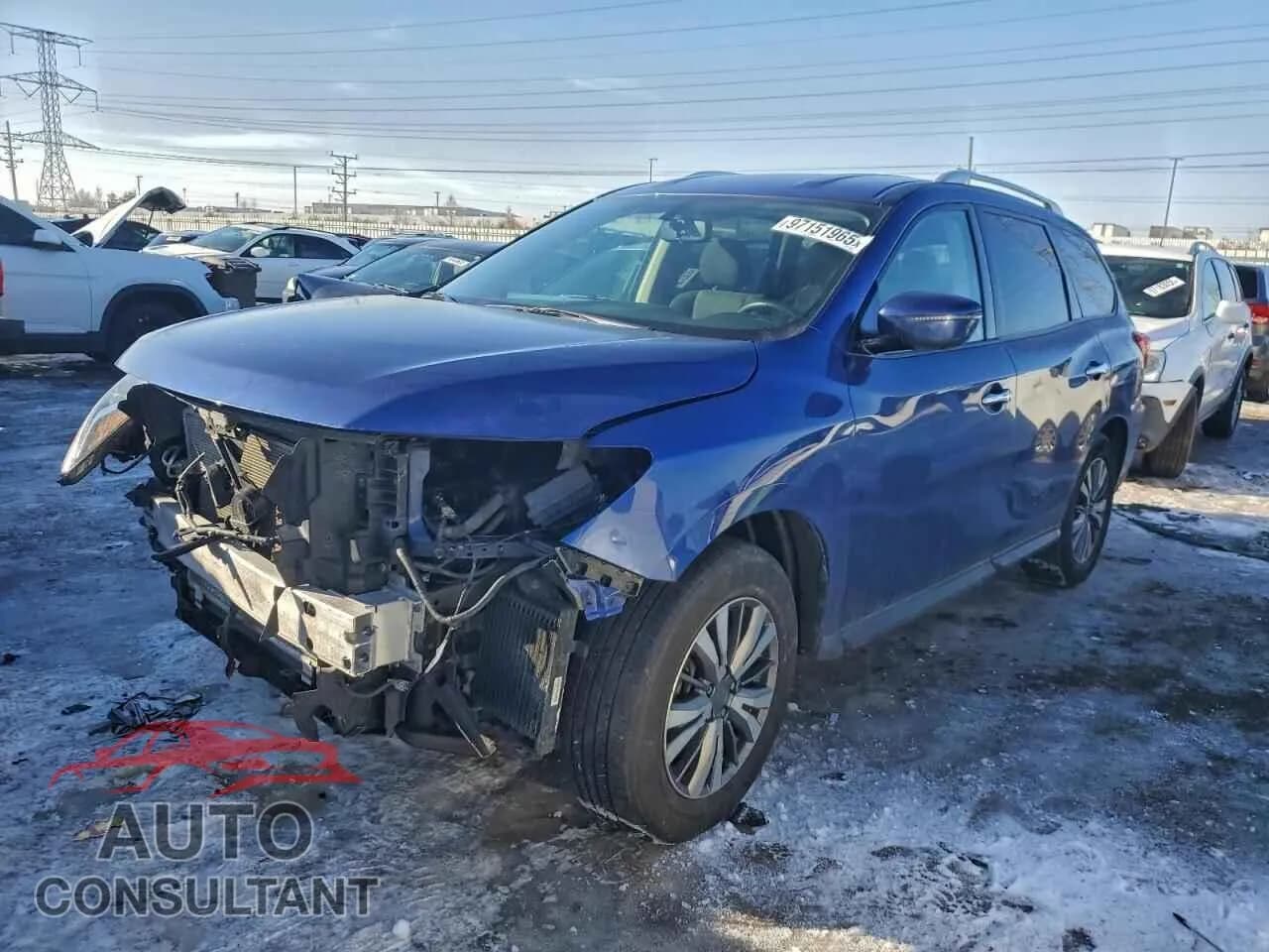 2019 NISSAN PATHFINDER Damaged VIN 5N1DR2MM6KC637651 – front exterior 2019 NISSAN PATHFINDER Damaged VIN 5N1DR2MM6KC637651 – front exterior
