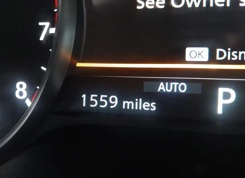 2025 NISSAN Pathfinder Used VIN 5N1DR3BC3SC292501 – dashboard 2025 NISSAN Pathfinder Used VIN 5N1DR3BC3SC292501 – dashboard