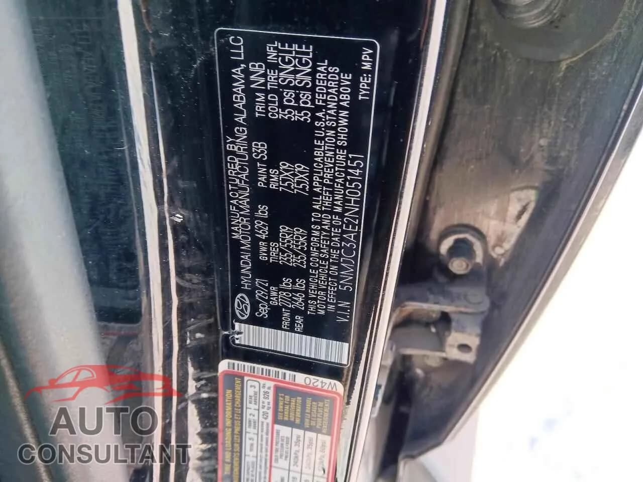 2022 HYUNDAI TUCSON Used VIN 5NMJC3AE2NH051451 – photo 12 2022 HYUNDAI TUCSON Used VIN 5NMJC3AE2NH051451 – photo 12