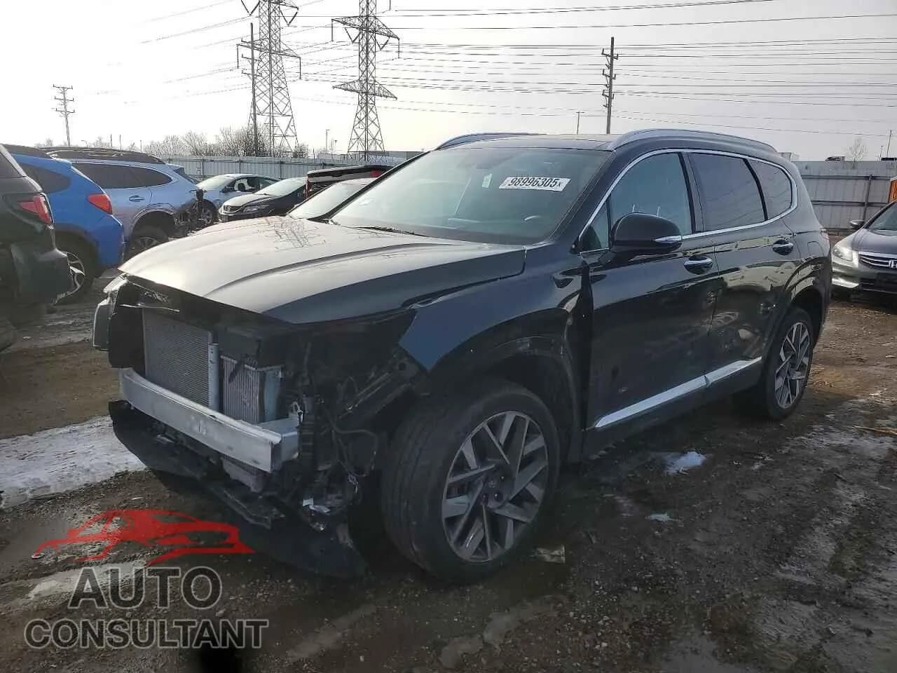 2023 HYUNDAI SANTA FE Damaged VIN 5NMS5DAL5PH628897 – front exterior 2023 HYUNDAI SANTA FE Damaged VIN 5NMS5DAL5PH628897 – front exterior