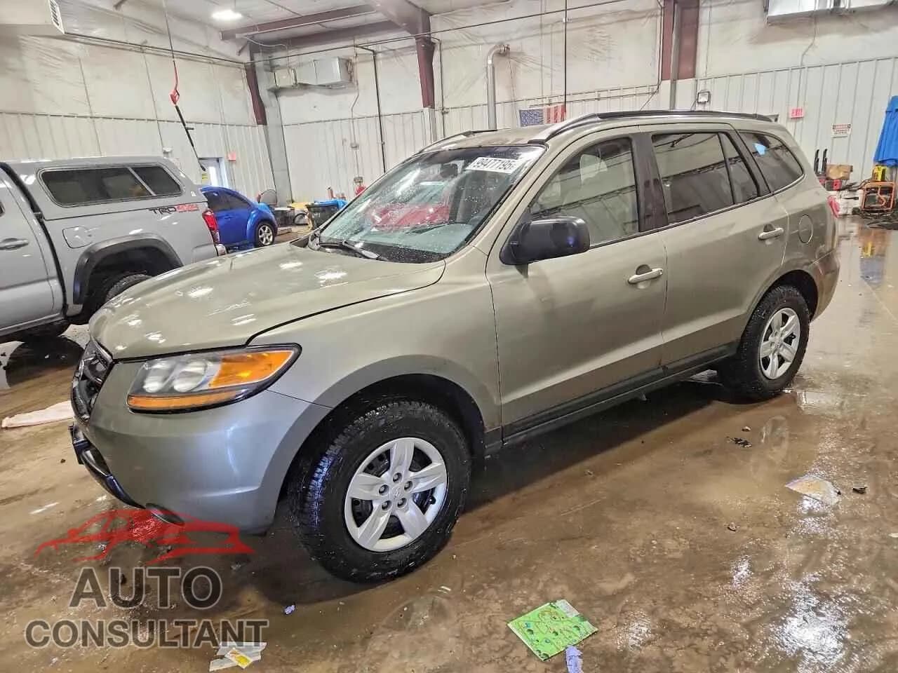 2009 HYUNDAI SANTA FE Damaged VIN 5NMSG73D99H235828 – front exterior 2009 HYUNDAI SANTA FE Damaged VIN 5NMSG73D99H235828 – front exterior
